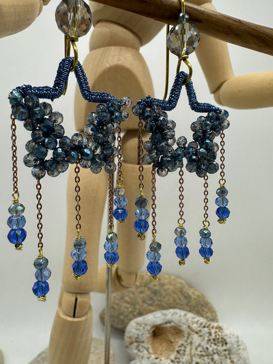 Orecchini Star Blue