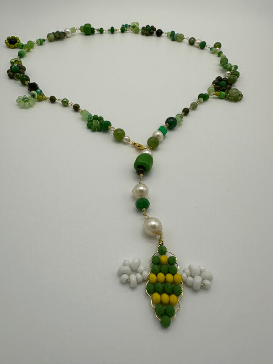 Collana Bee Green