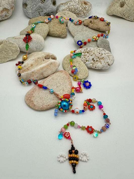 Collana Bee multicolore